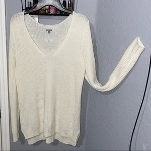 Off white knit sweater